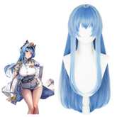 NIKKE: Goddess Of Victory Helen Blue Cosplay Wig Heat Resistant Synthetic Hair Carnival Halloween Props